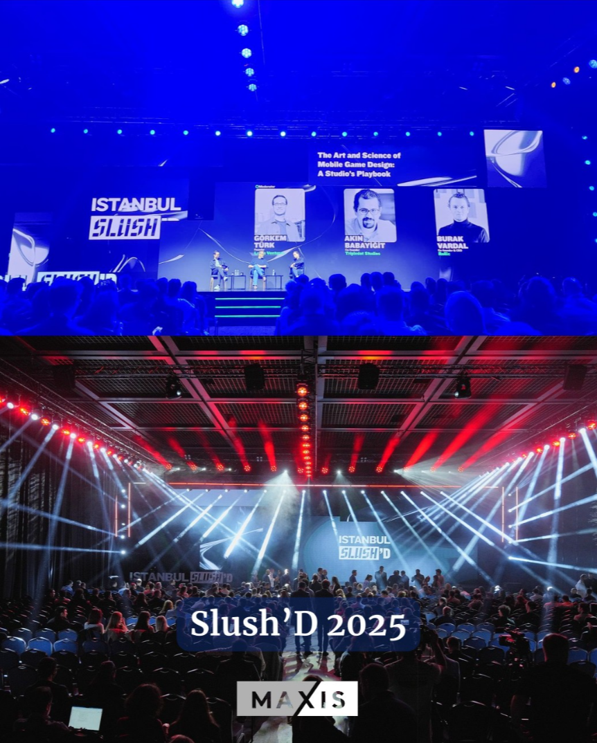 Maxis Girişim olarak Istanbul Slush'D etkinliğindeydik.