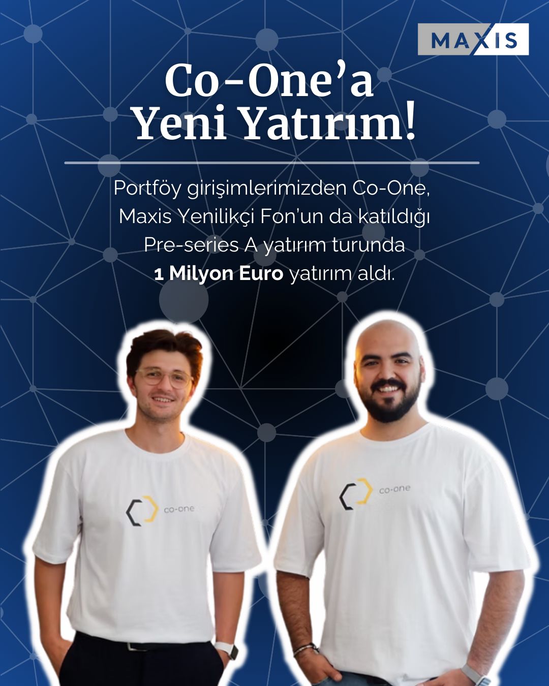 Co-one'a Yeni Yatırım!
